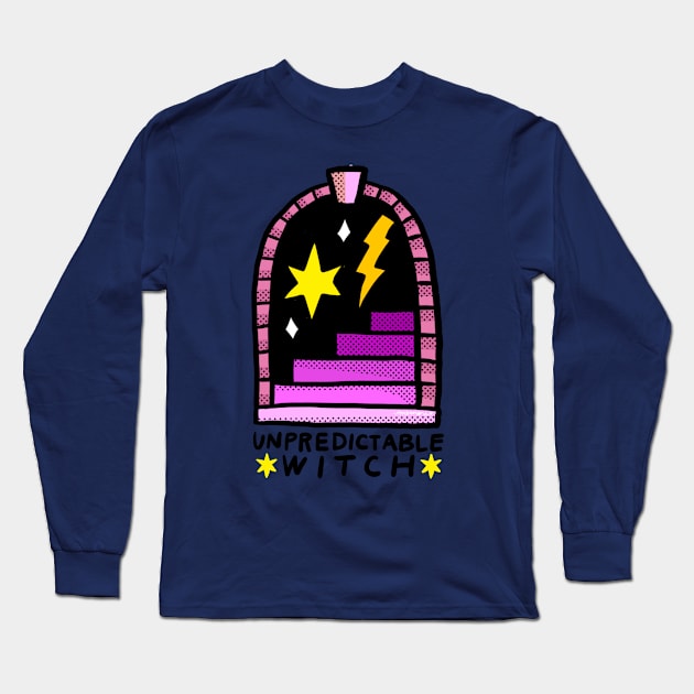 Unpredictable witch Long Sleeve T-Shirt by Membri